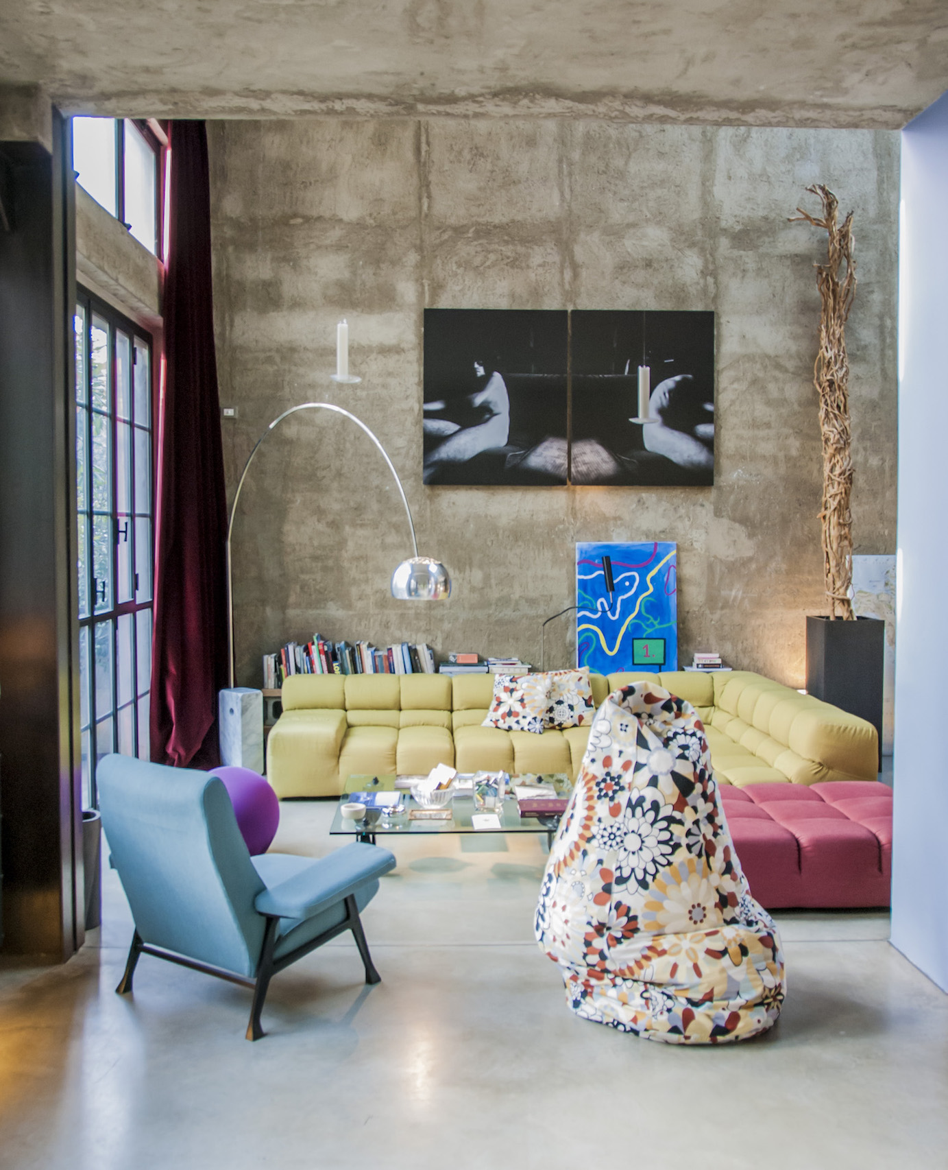 Zona living della location Alkekengi