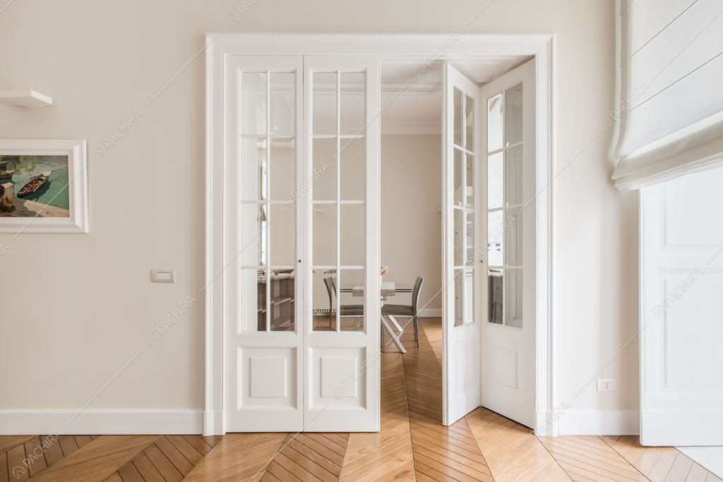 Sala dell'appartamento Han, location in stile contemporaneo a Napoli