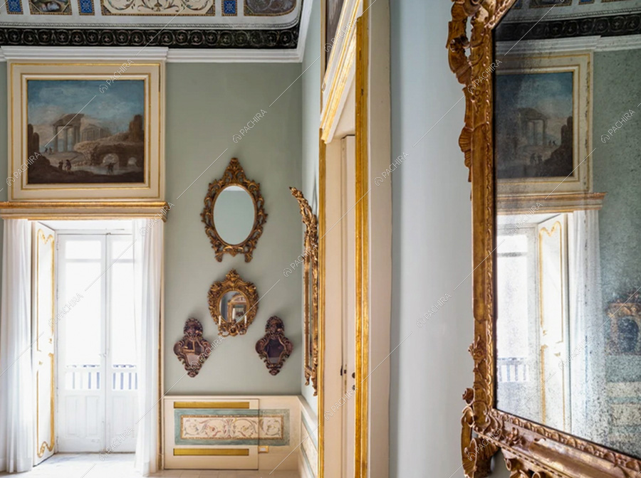 Sala della dimora storica Papiro, location in stile classico a Siracusa