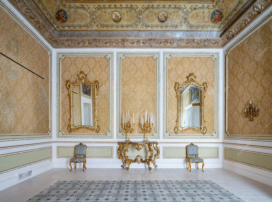 Salone della dimora storica Papiro, location in stile classico a Siracusa