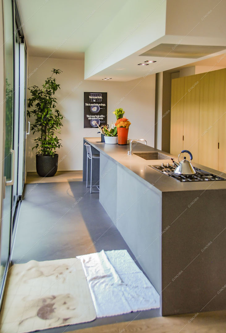 Isola con fornelli a gas