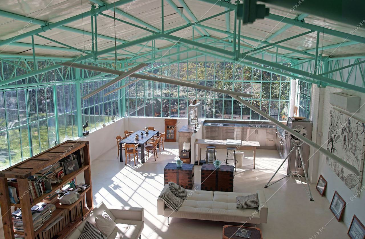 Vista dall'alto sull'open space