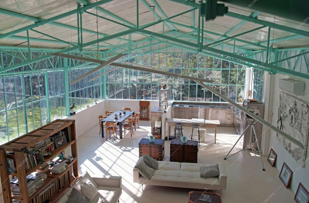 Vista dall'alto sull'open space
