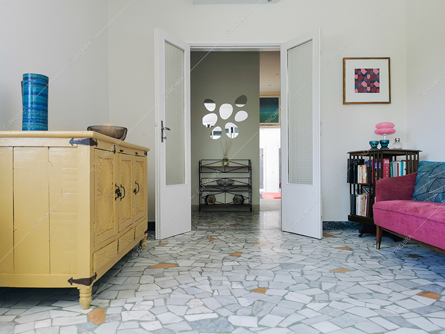 Sala della villa Storace, location in stile moderno a Lucca