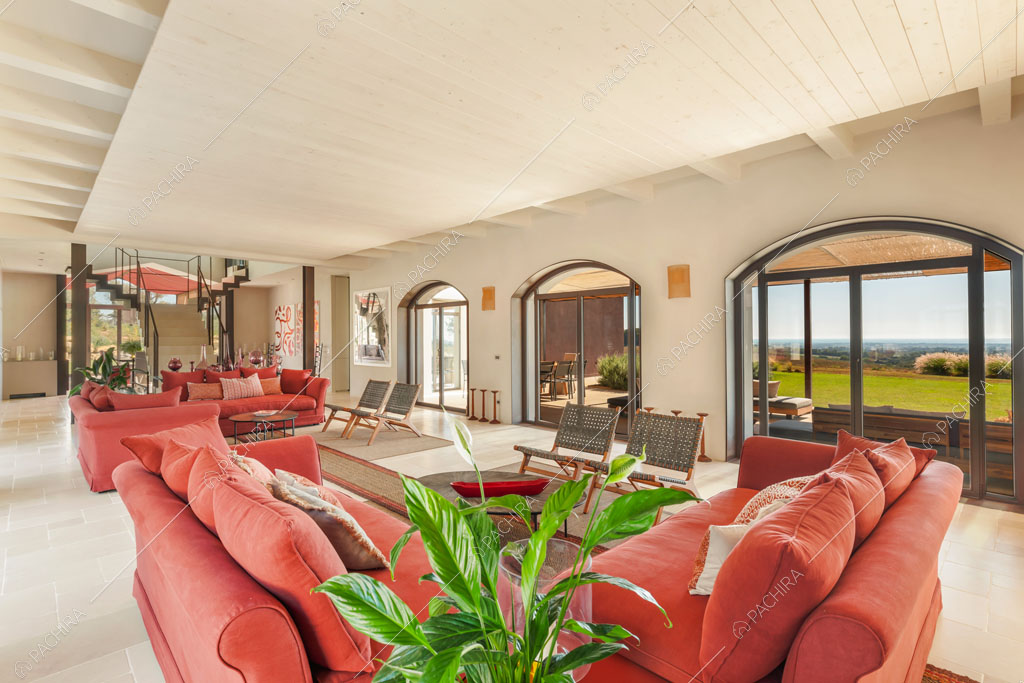 Sala della villa Angara, location in stile moderno a Grosseto