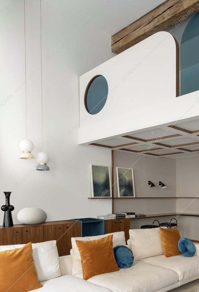 Sala dell'appartamento Sayan, location in stile classico a Torino