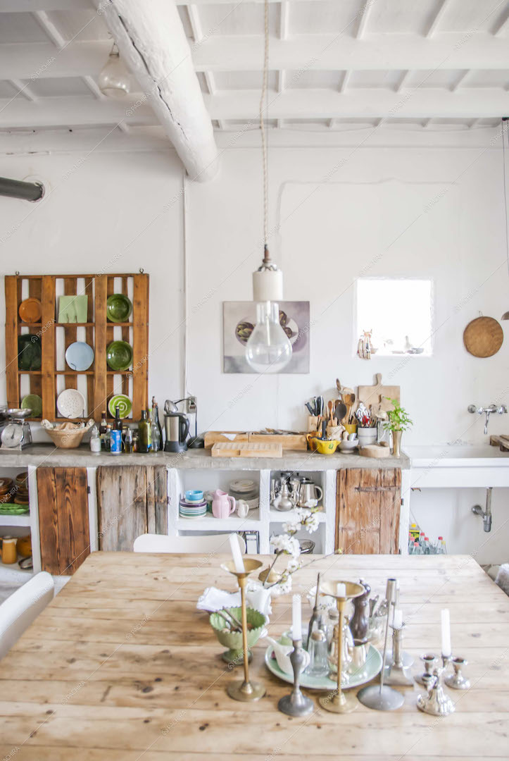 Tavolo da pranzo, piano cucina