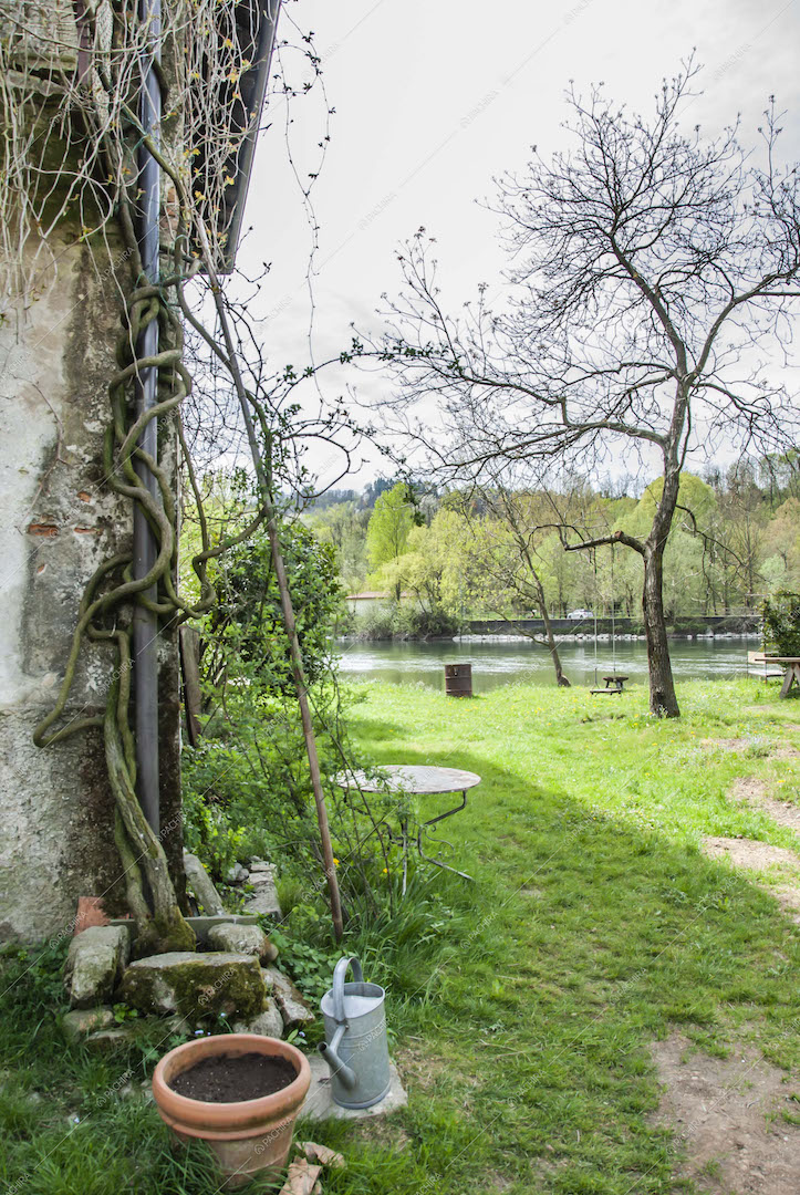 Giardino sul fiume
