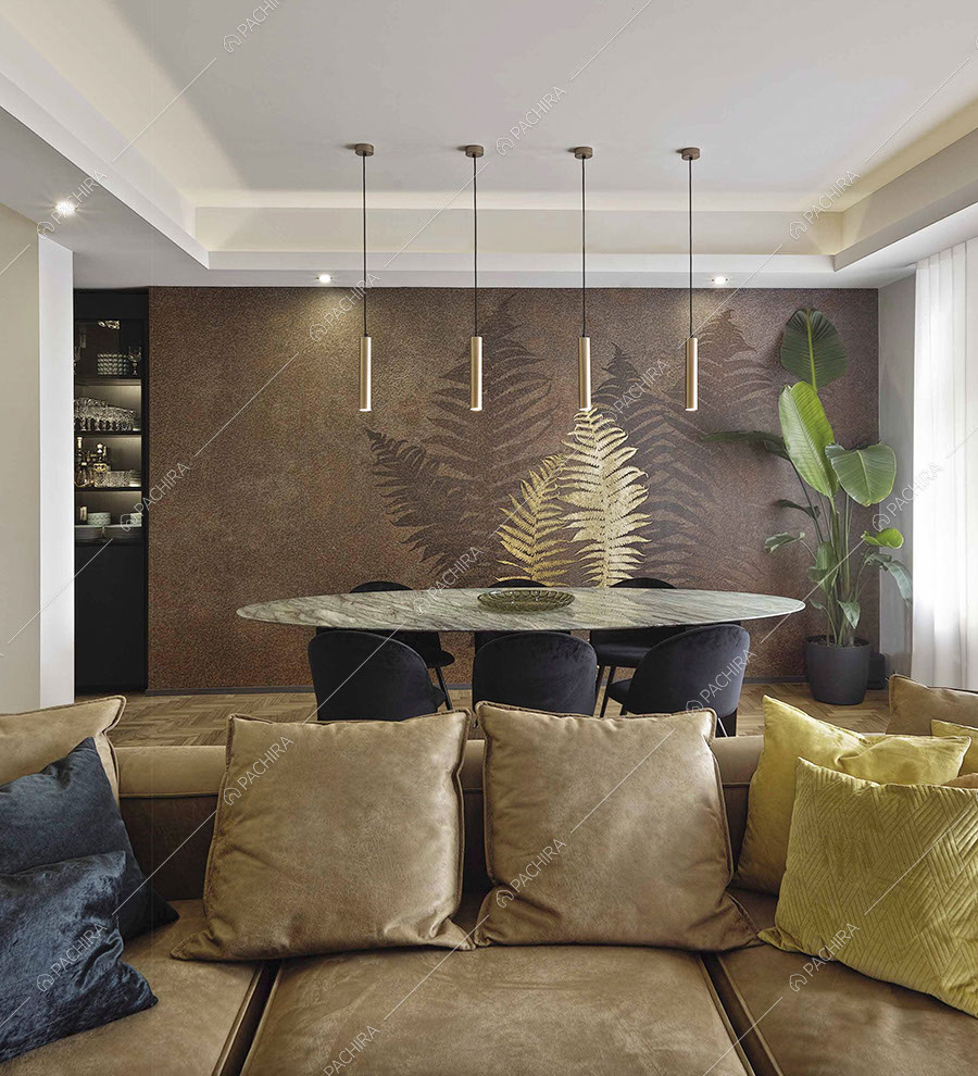 Sala dell'appartamento Morganite, location in stile contemporaneo per shooting a Milano