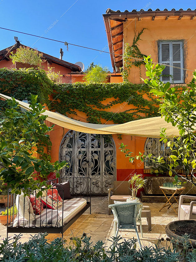 Esterni della dimora storica Elbe, location in stile classico per shooting a Roma