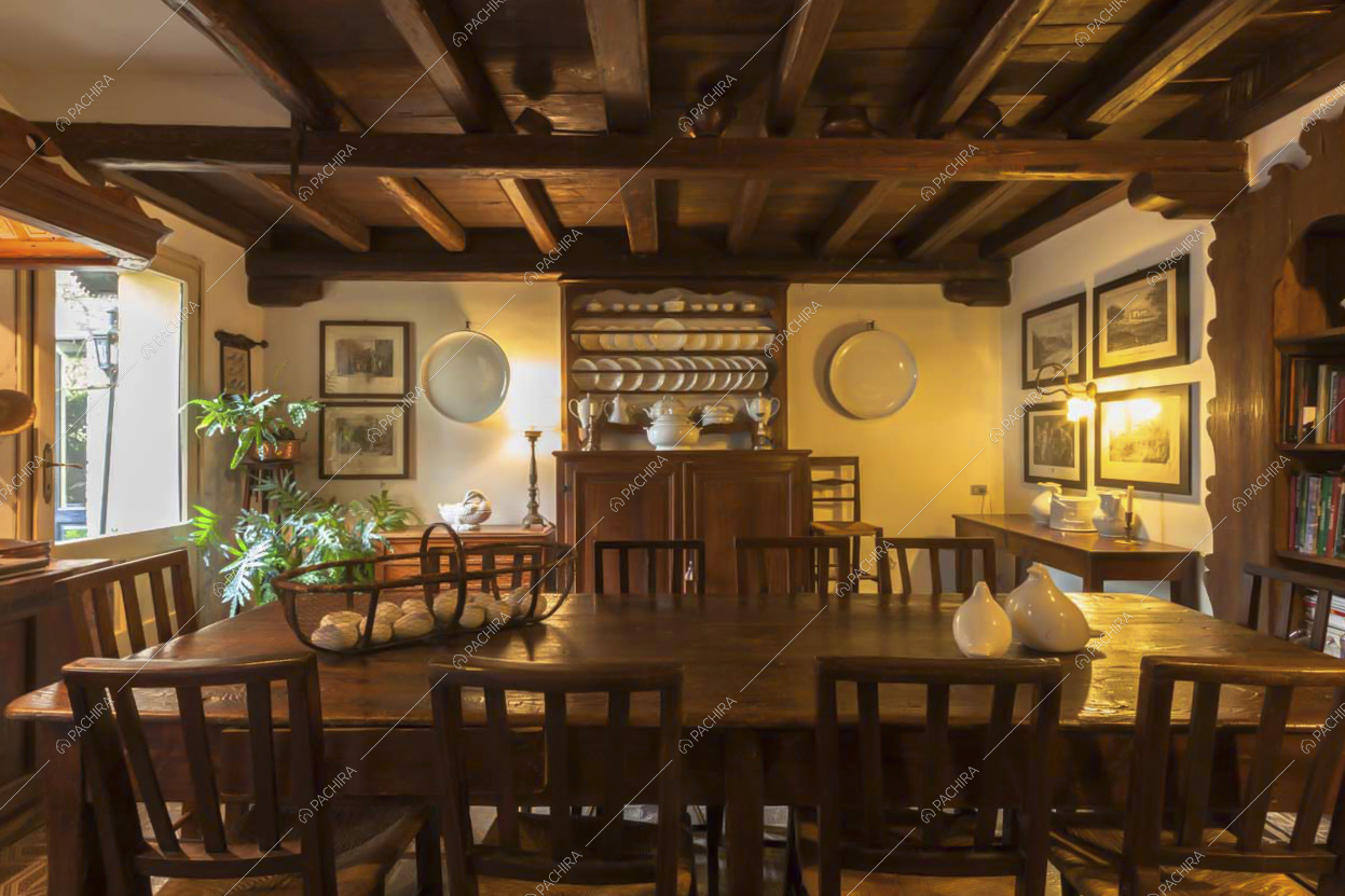 Sala da pranzo della Location Bananito