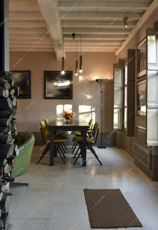 Sala da pranzo della Location Carcadè