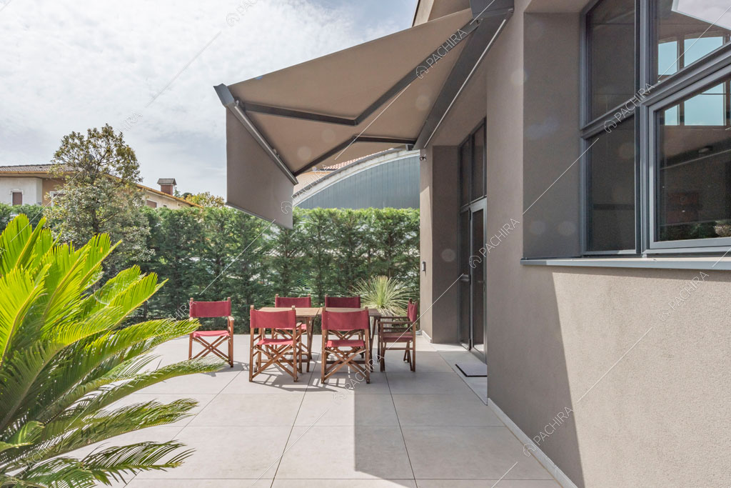 Esterni del loft Danubio, location in stile contemporaneo a Brescia