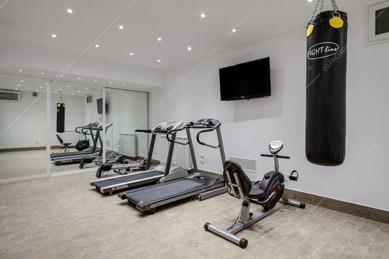 Palestra della villa Kunzite, location in stile moderno a Roma