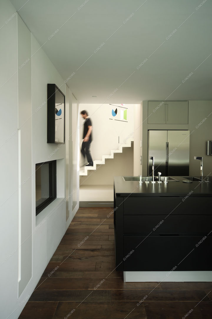 Scorcio sull'interno illuminato