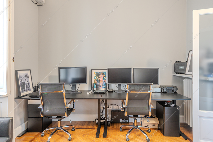 Studio della villa Guadarella, location in stile contemporaneo a Milano
