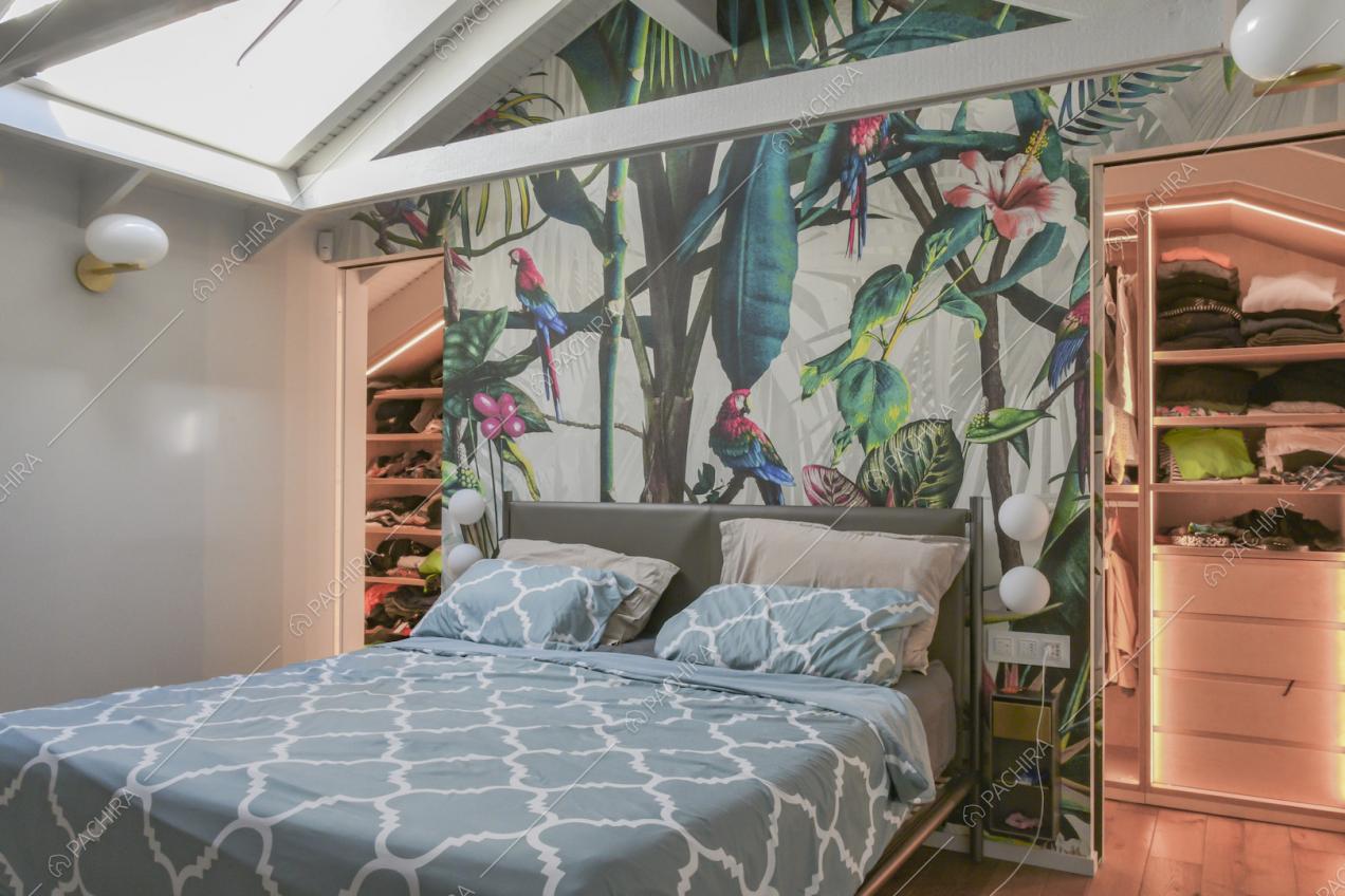 Camera da letto matrimoniale con cabina armadio 