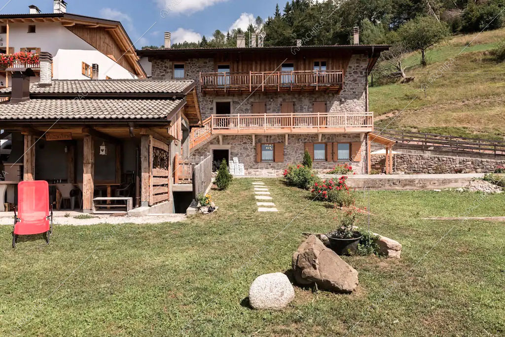 Location Cantabrico Trento chalet rustico shooting foto video 23