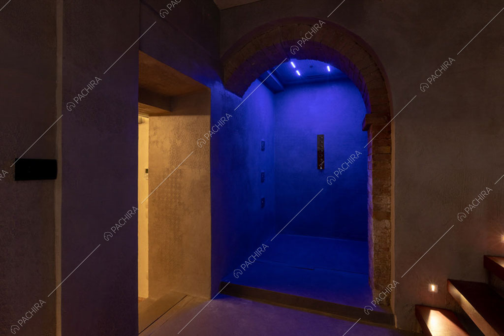 Spa della villa Bardenas, location in stile rustico a Siena