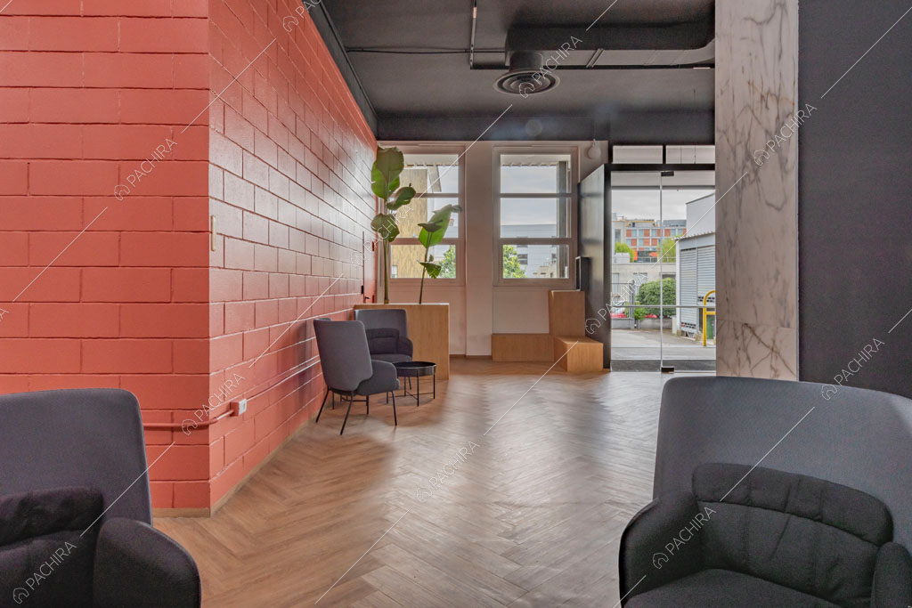 Sala dell'espositivo Copper, location in stile industriale a Milano