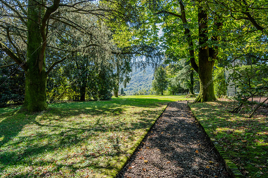 Parco della dimora storica Rodopi, location in stile classico a Bergamo