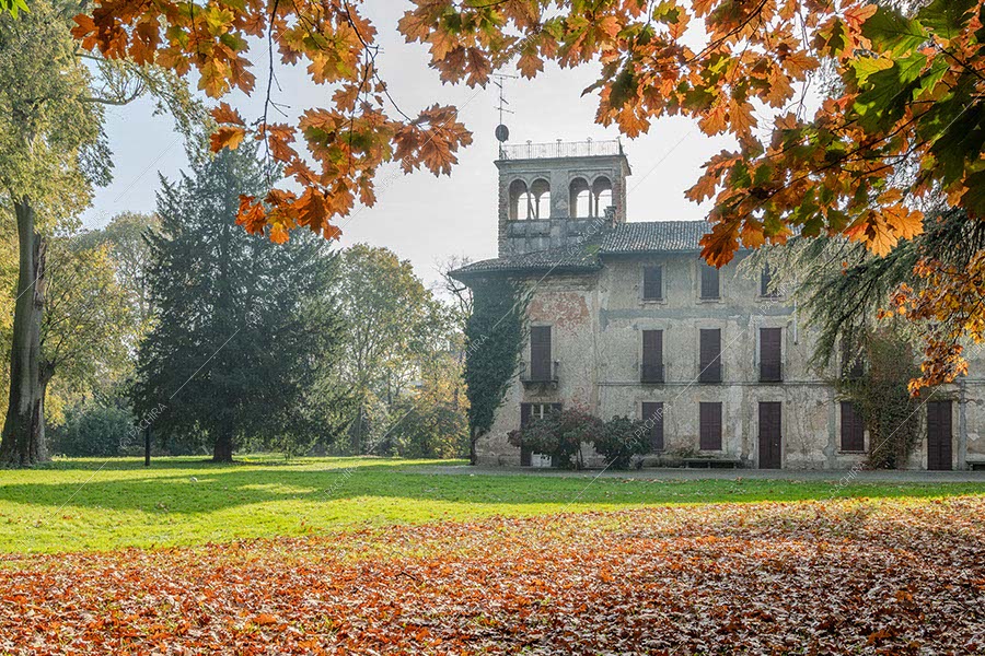 Parco della dimora storica Ajoite, location in stile classico a Milano