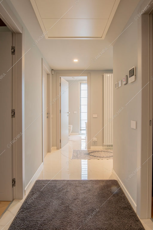 Corridoio della villa Manioca, location in stile contemporaneo a Monza