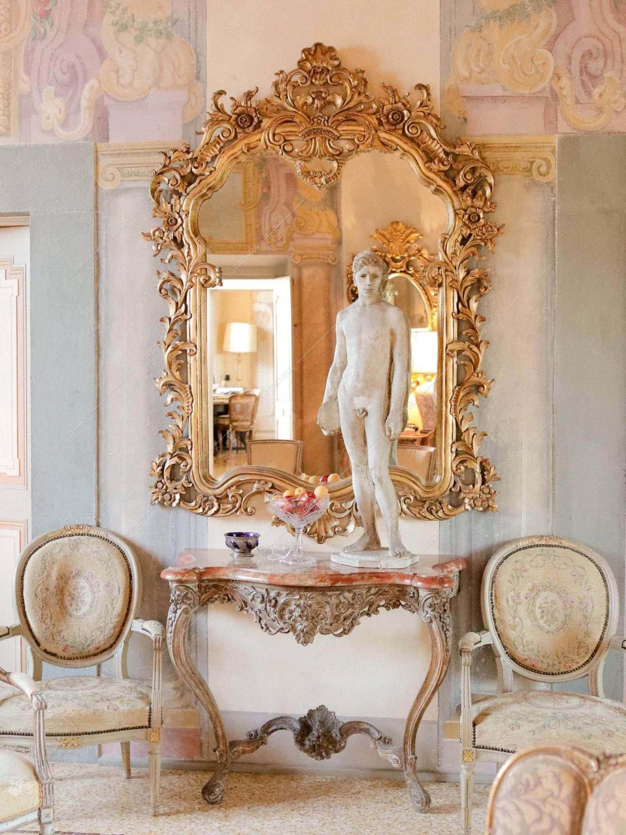 Atrio della villa Elba, location in stile classico a Firenze