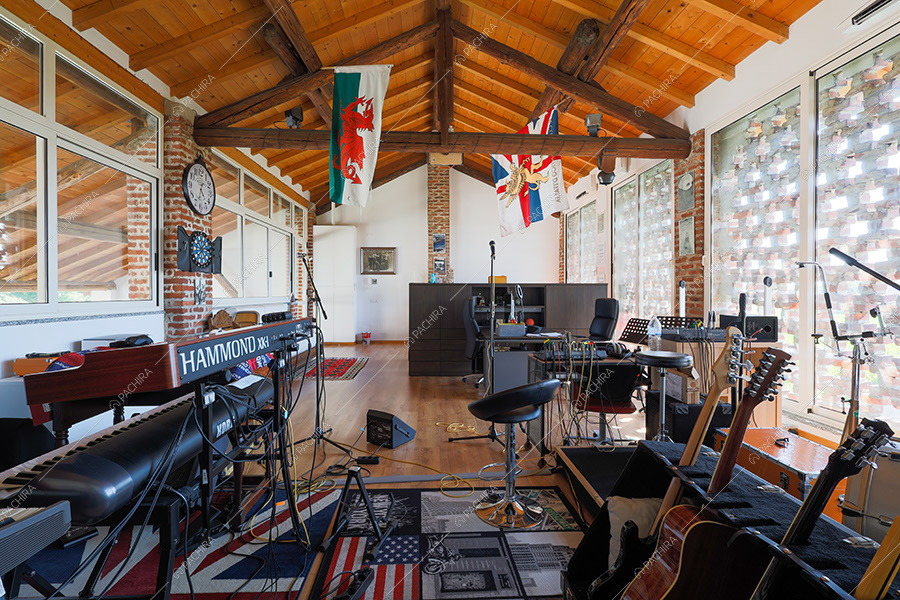 Sala della cascina Spluga, location in stile rustico a Milano