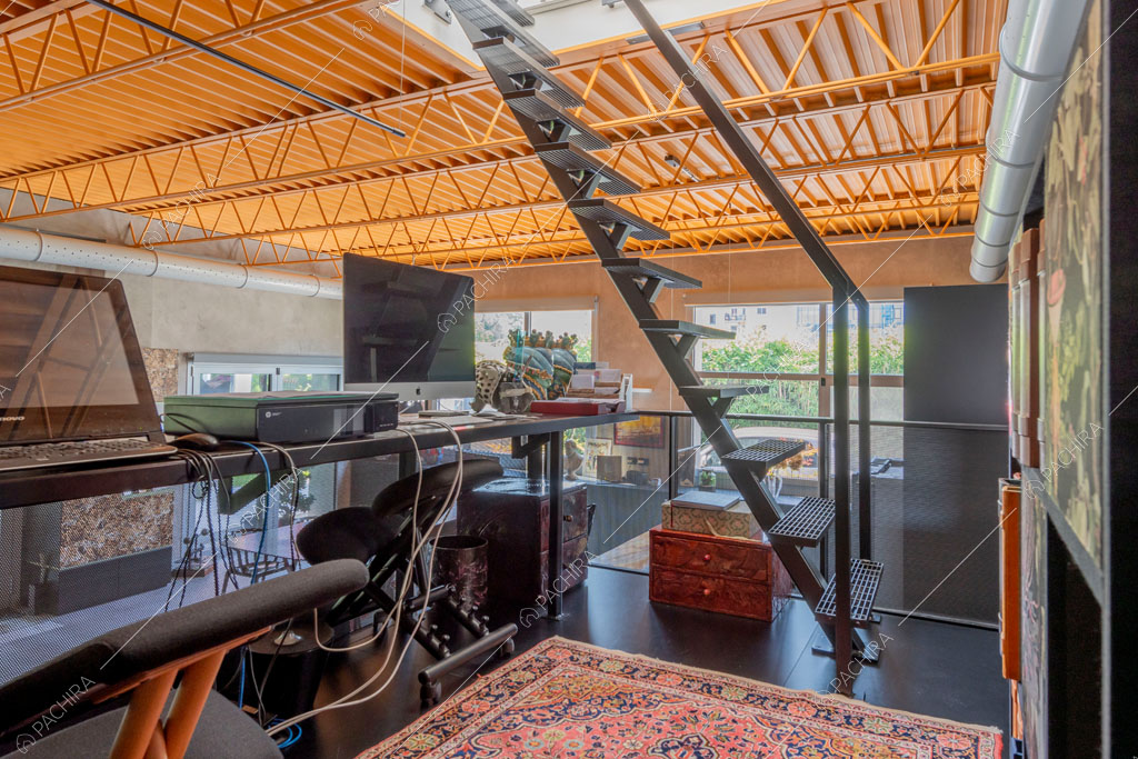 Studio del loft Graviola, location in stile contemporaneo a Milano