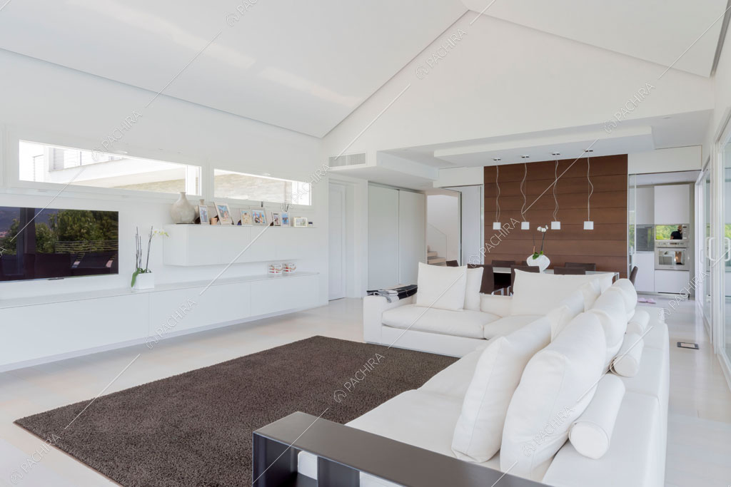 Sala della villa Coral, location in stile contemporaneo a Como