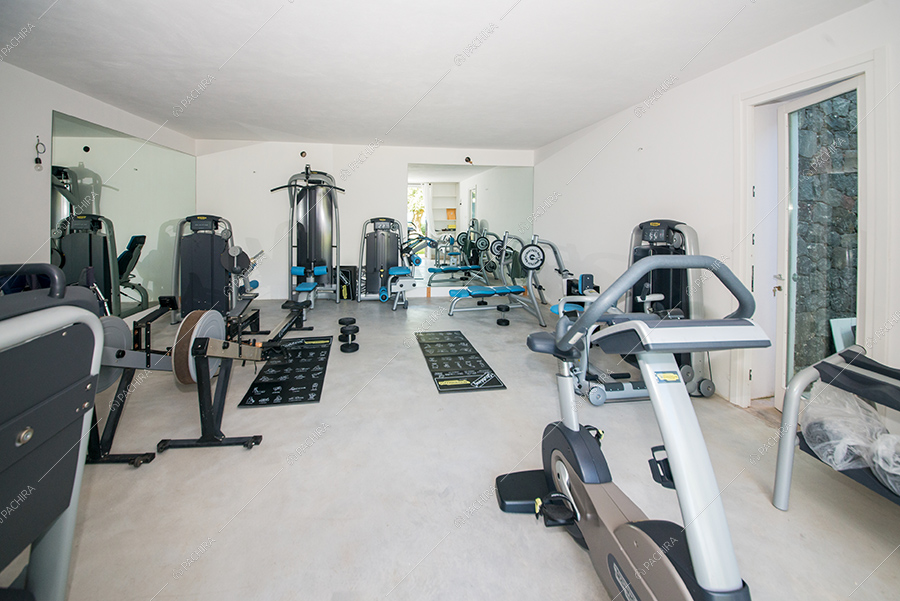 Palestra della villa Toyon, location in stile classico a Messina