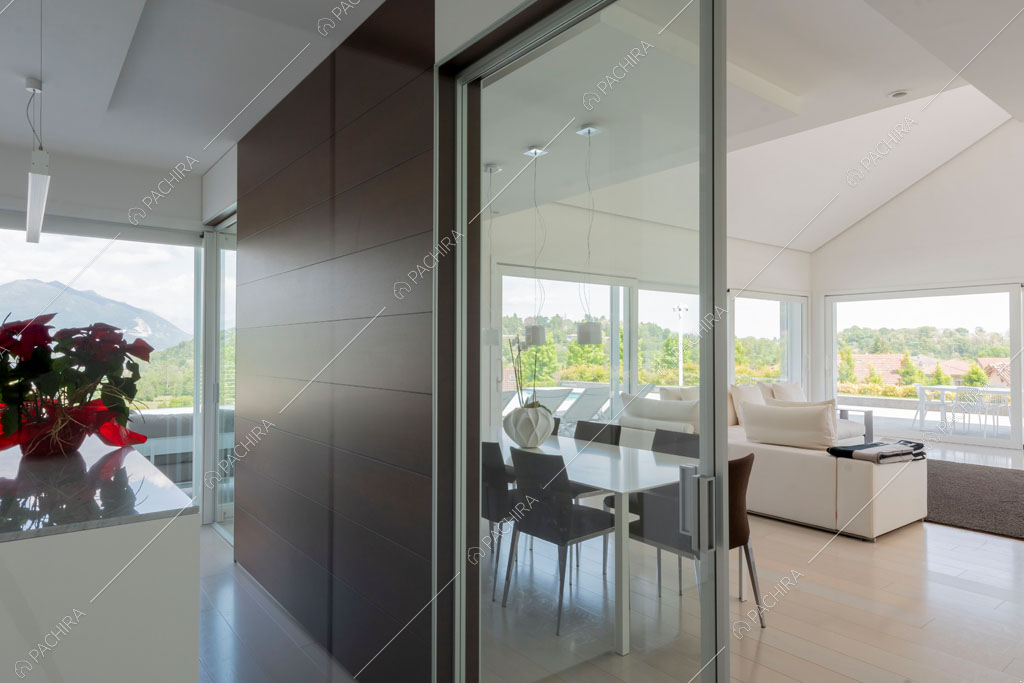 Sala della villa Coral, location in stile contemporaneo a Como