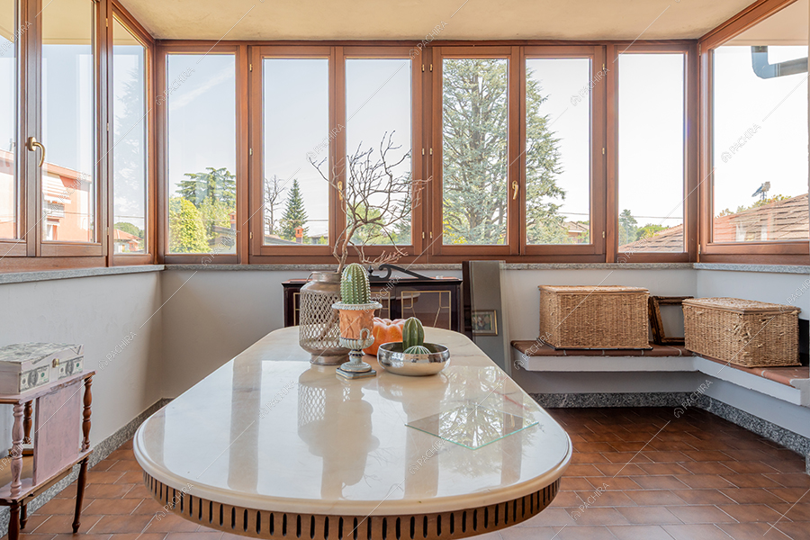 Studio della villa Gange, location in stile contemporaneo a Milano