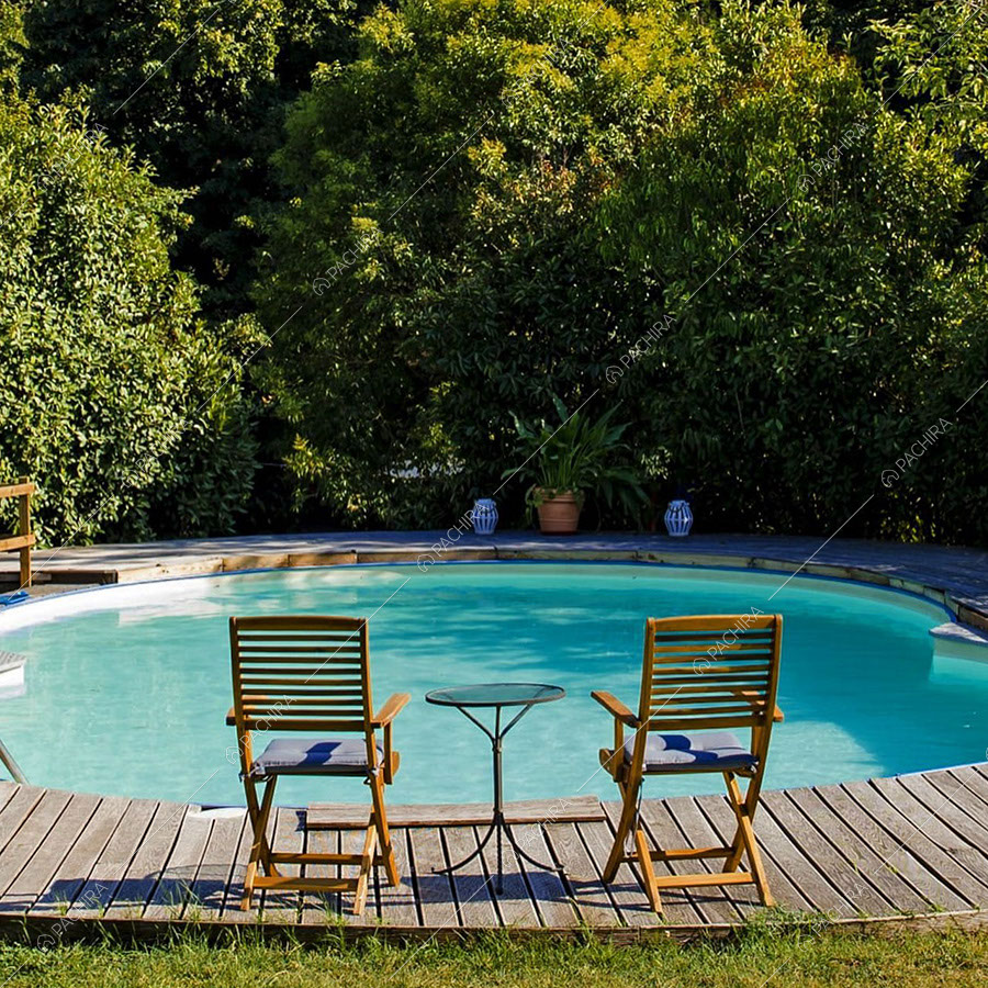 Piscina della dimora storica Elbe, location in stile classico per shooting a Roma