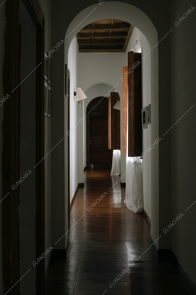 Corridoio in parquet al primo piano