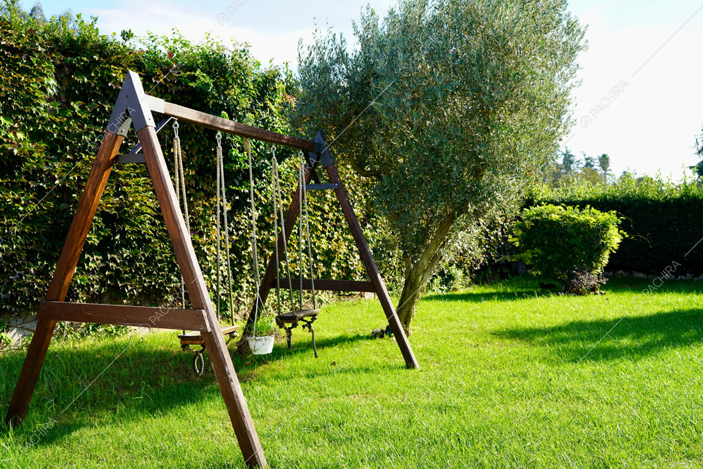 Giardino della villa Altun, location in stile contemporaneo a Roma