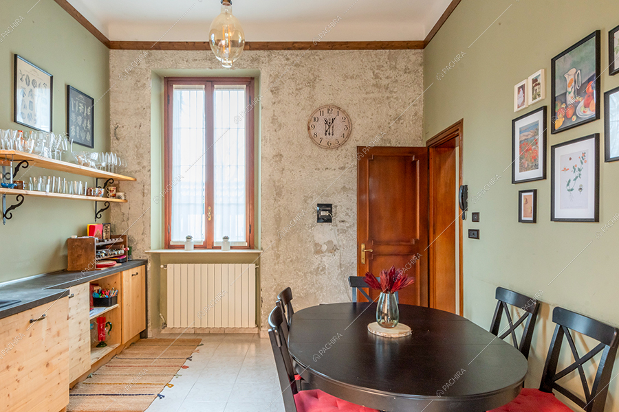Cucina della villa Vinson, location in stile moderno a Milano