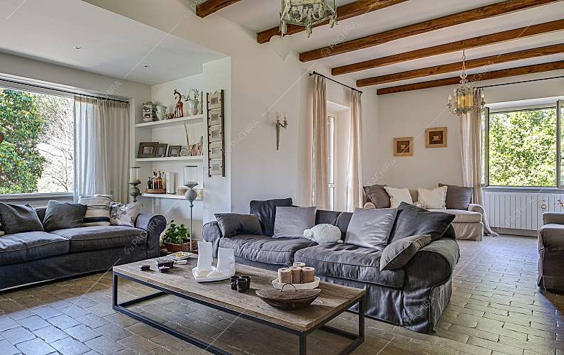 Sala della villa Kunzite, location in stile moderno a Roma