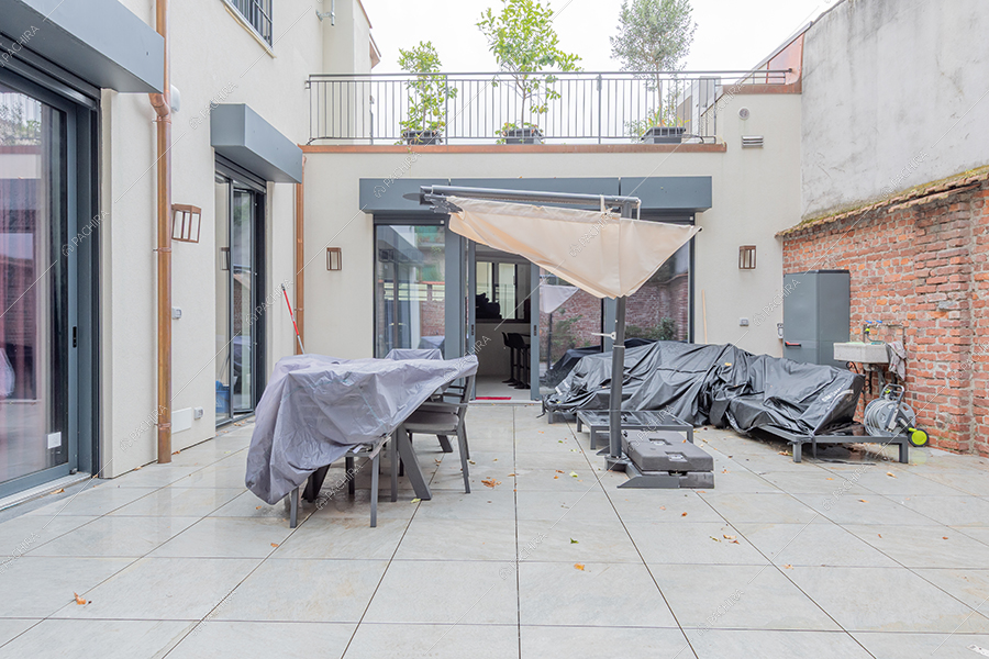 Esterni del loft Ob, location in stile moderno a Milano