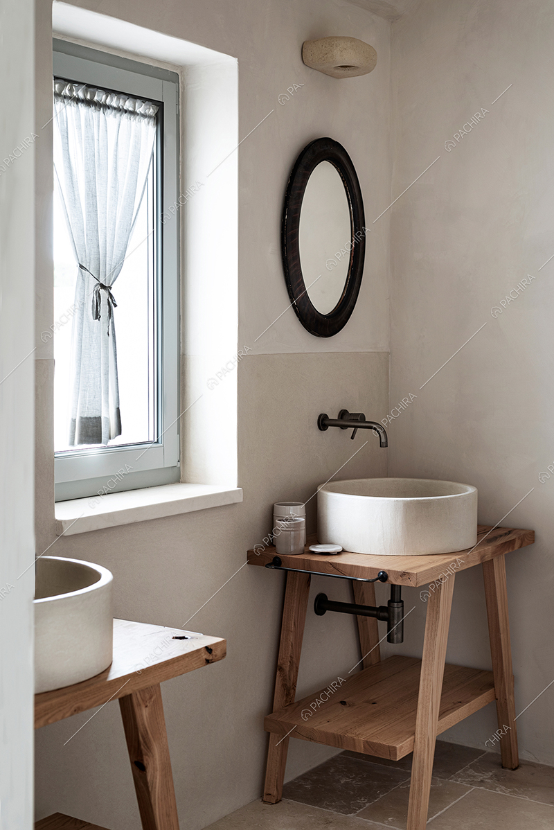 Bagno della masseria Athos, location in stile rustico a Brindisi